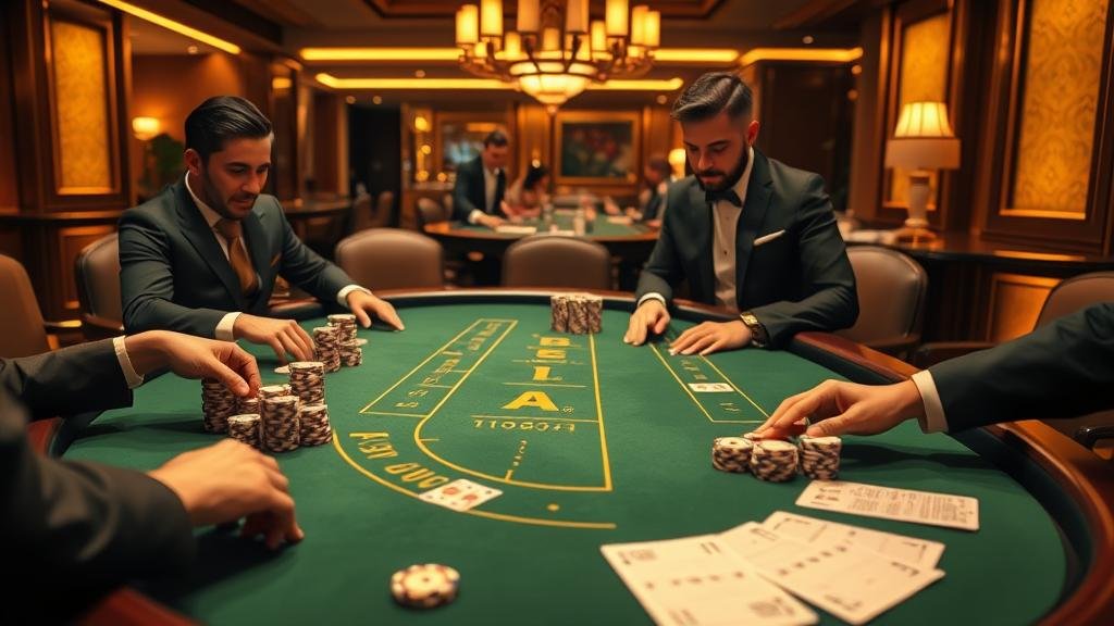 หน้าจอทดลองเล่นบาคาร่าพร้อมดีลเลอร์สด