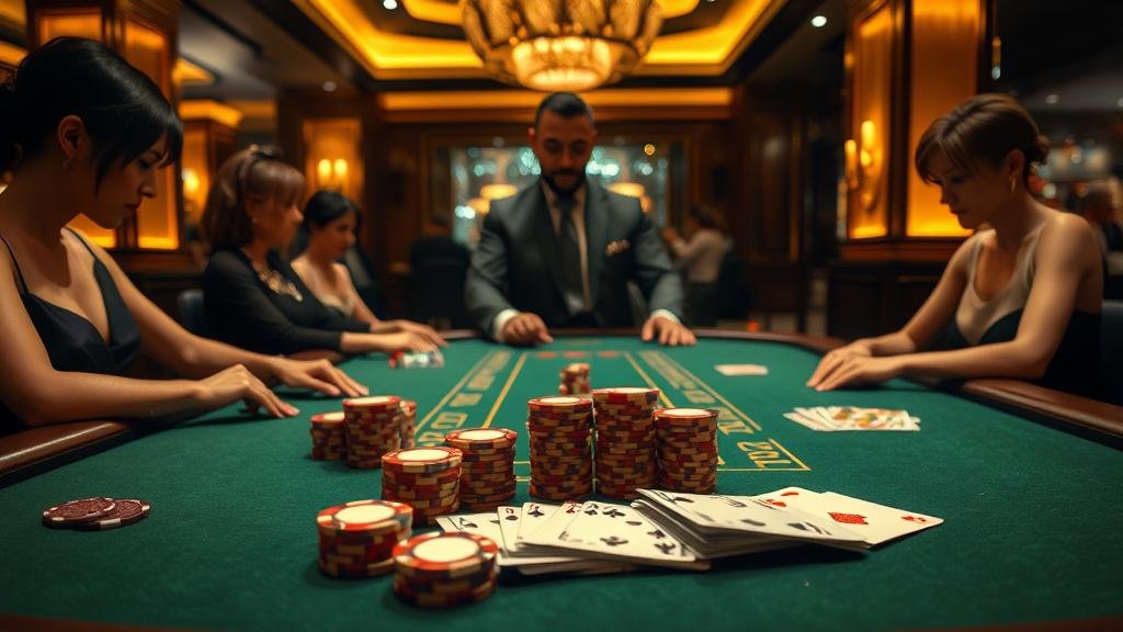 ตัวอย่างเค้าไพ่บาคาร่า: ปิงปอง, สามตัด, สองตัด