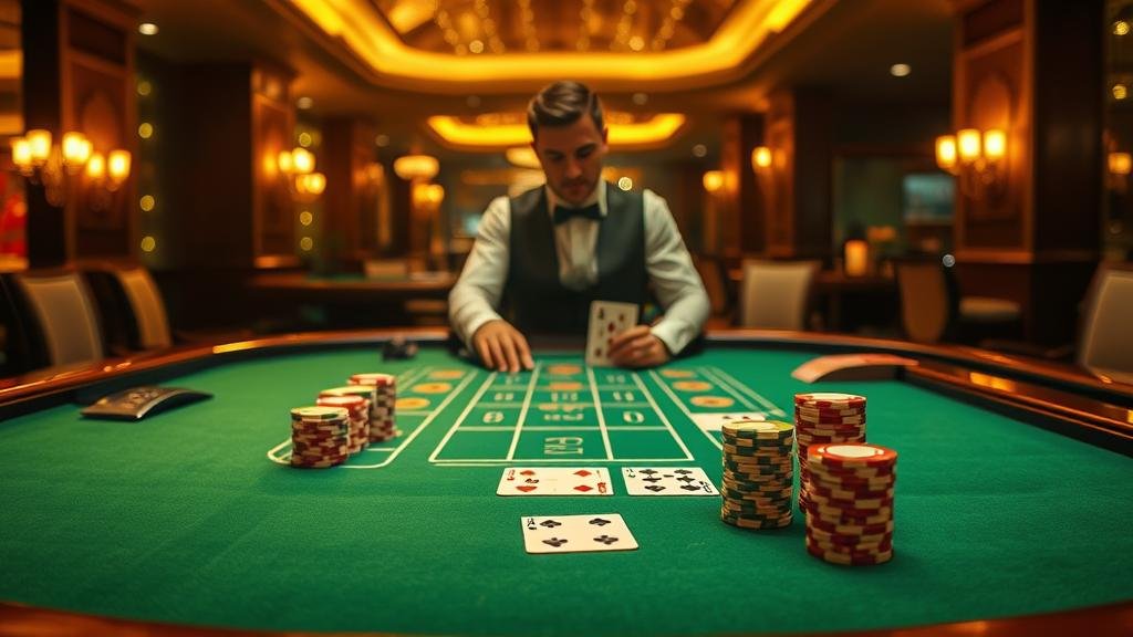 บาคาร่าสดกับดีลเลอร์สาวสวย