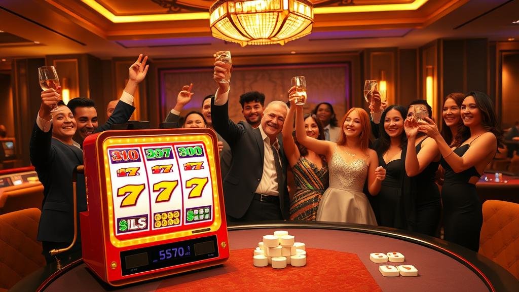 ปุ่มซื้อฟรีสปินบนหน้าจอเกมสล็อต