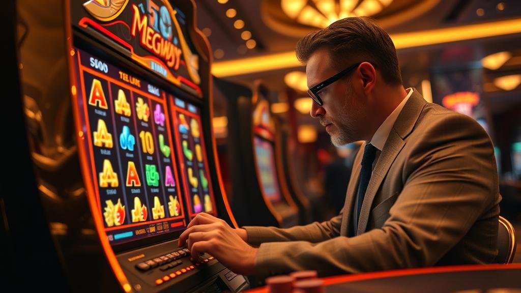 กราฟแสดงเวลาเล่นสล็อตและระดับความเสี่ยง