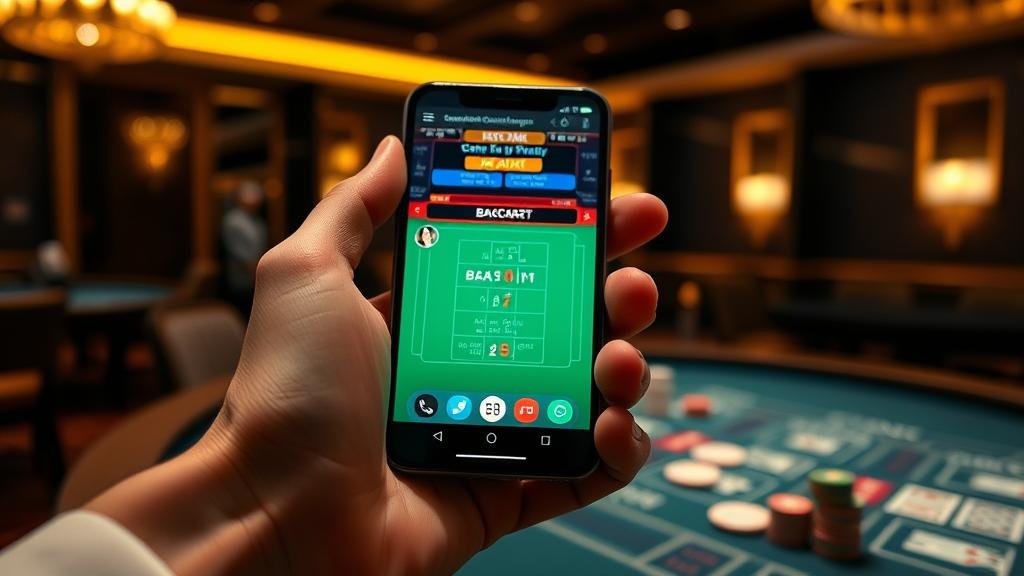 การวางเดิมพันบาคาร่าบนมือถือ