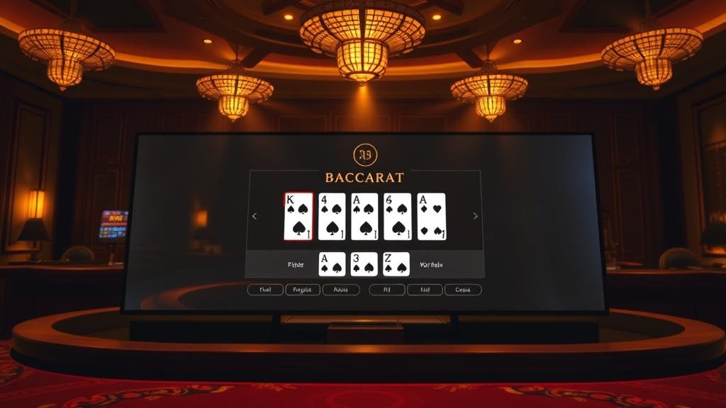 ตัวอย่างเค้าไพ่มังกรในบาคาร่า