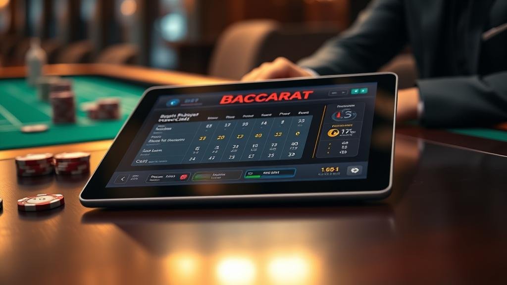 ตารางแสดงรูปแบบเค้าไพ่บาคาร่า