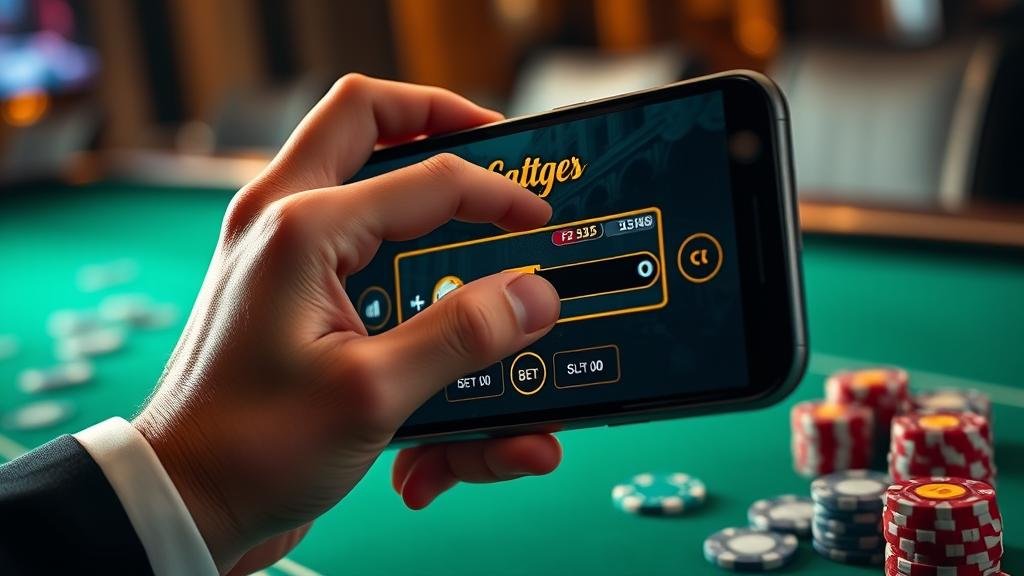 การปรับเบทสล็อตบนมือถือ