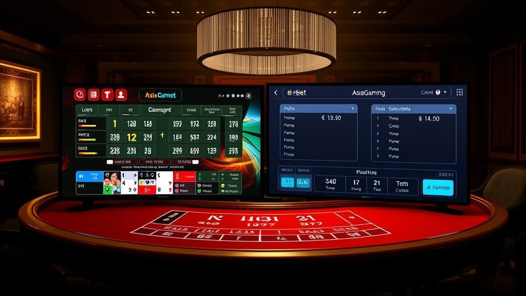 ตารางแสดงเค้าไพ่บาคาร่าและสถิติไพ่คู่