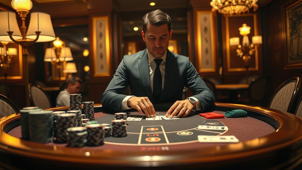 ภาพประกอบการอ่านเค้าไพ่บาคาร่า