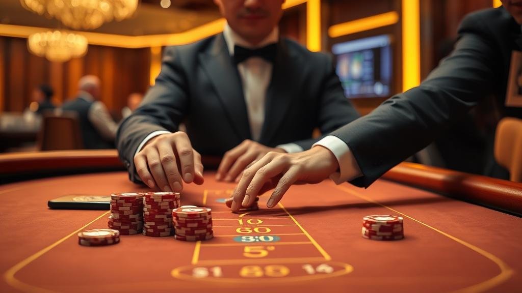 การวางเดิมพันในเกมบาคาร่า