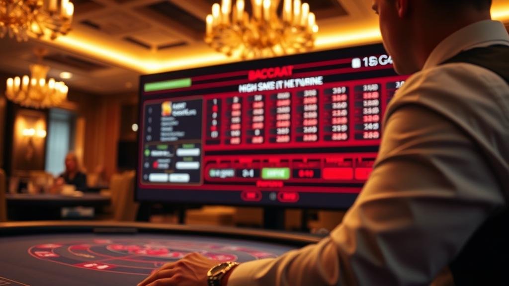 การเล่นบาคาร่าผ่านมือถือพร้อมดูสถิติ