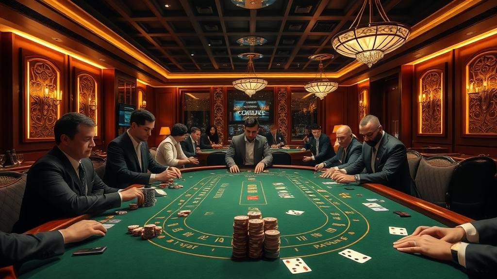 อินเทอร์เฟซบาคาร่าสดที่ทันสมัยและใช้งานง่าย