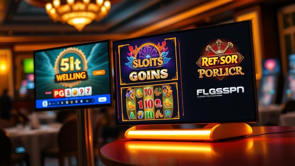 ภาพประกอบฟีเจอร์สล็อต: รีลเชื่อมต่อ, ซื้อฟีเจอร์, ตั้งค่าออโต้