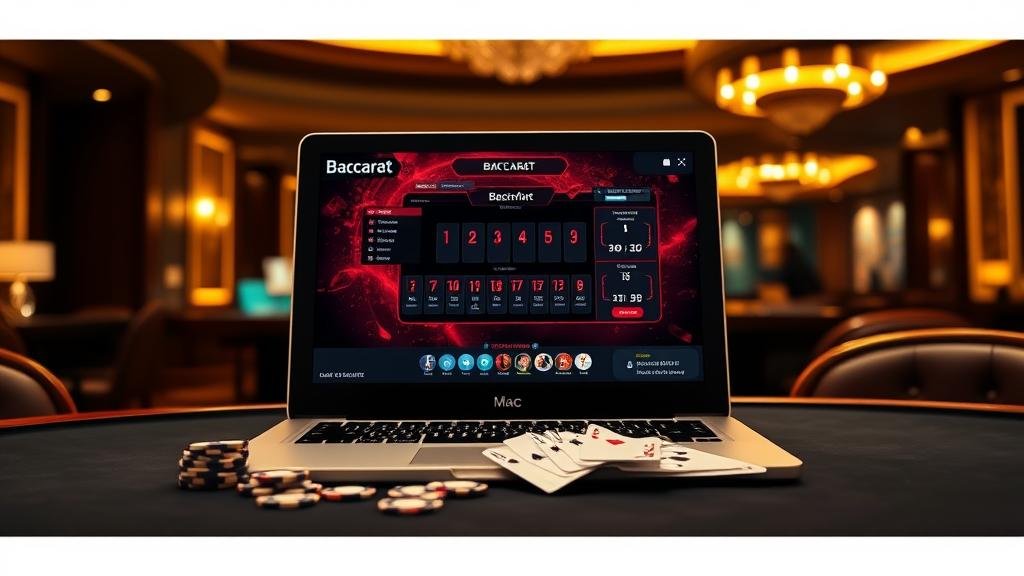 การจัดการเงินทุนและสถิติบาคาร่าบน Mac
