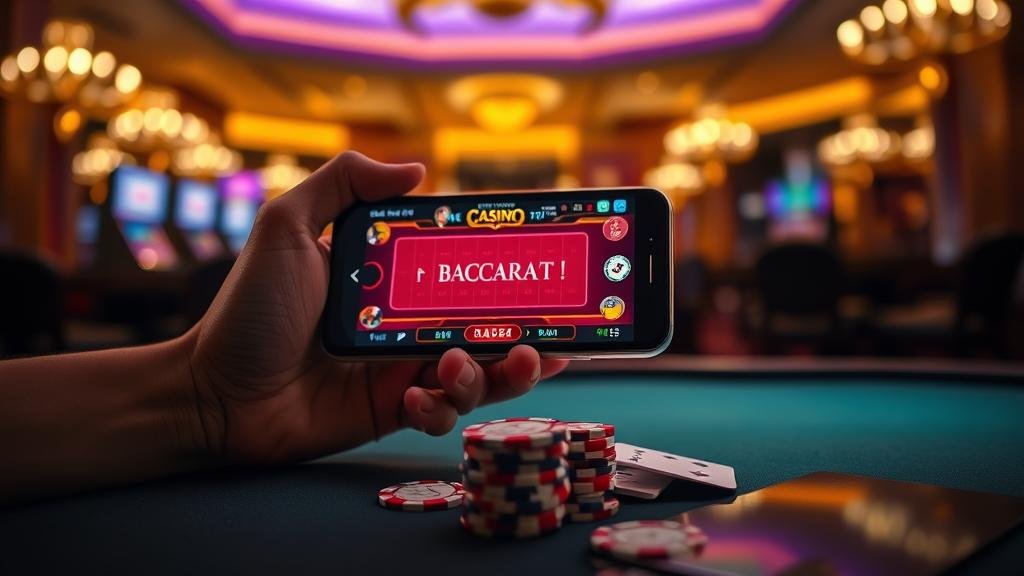 การทดสอบสูตรบาคาร่าบนแท็บเล็ต Android