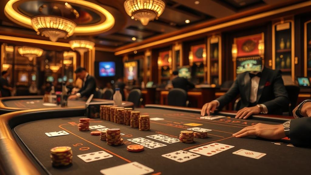 ตัวอย่างเค้าไพ่บาคาร่า