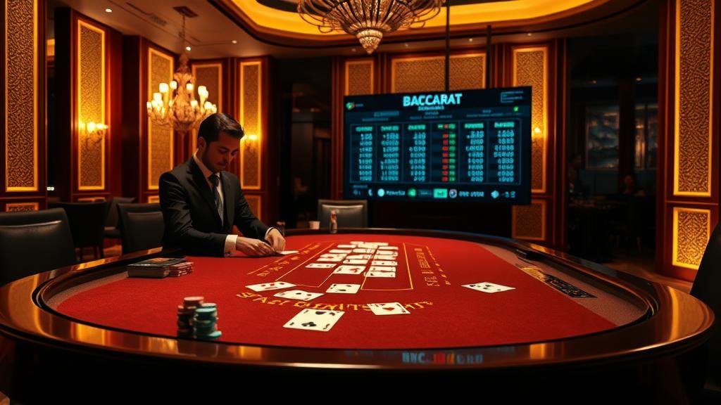 แผนผังกลยุทธ์บาคาร่าและแผนการเงิน