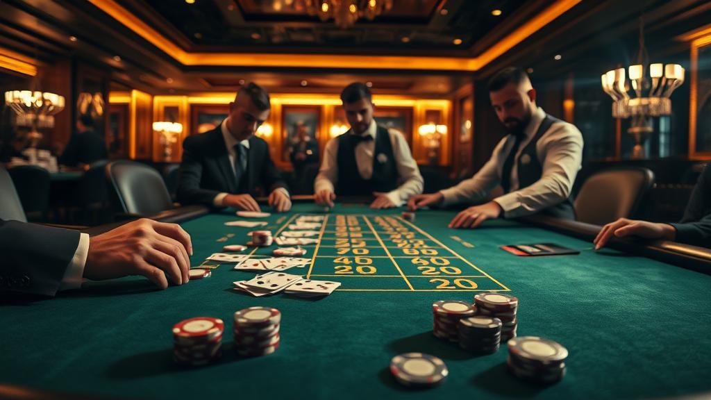 หน้าจอเกมบาคาร่าจากค่ายต่างๆ