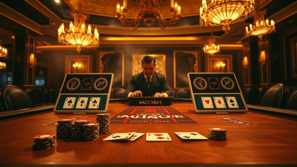 หน้าจอเกมบาคาร่า Ezugi ไม่มีค่าคอม