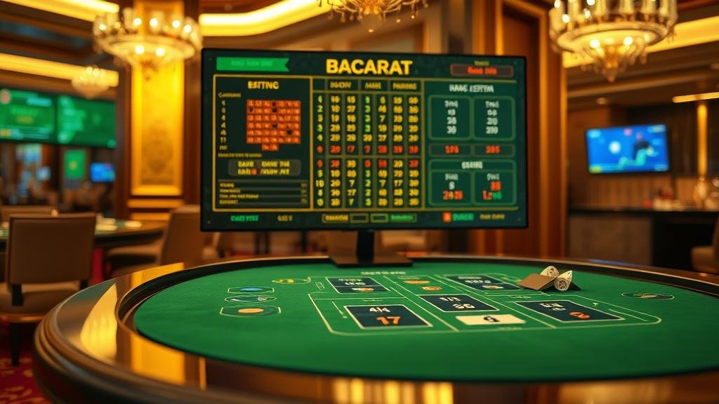 หน้าจอเกมบาคาร่า AllBet ที่ใช้งานง่าย