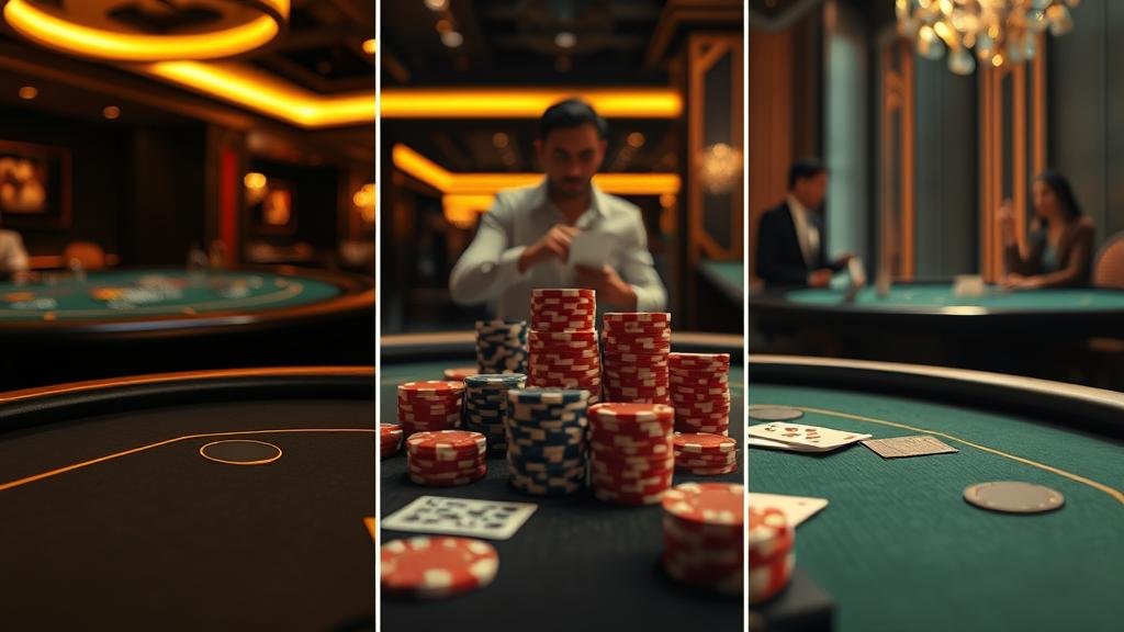 เปรียบเทียบอินเทอร์เฟซบาคาร่า AE, SA, DG