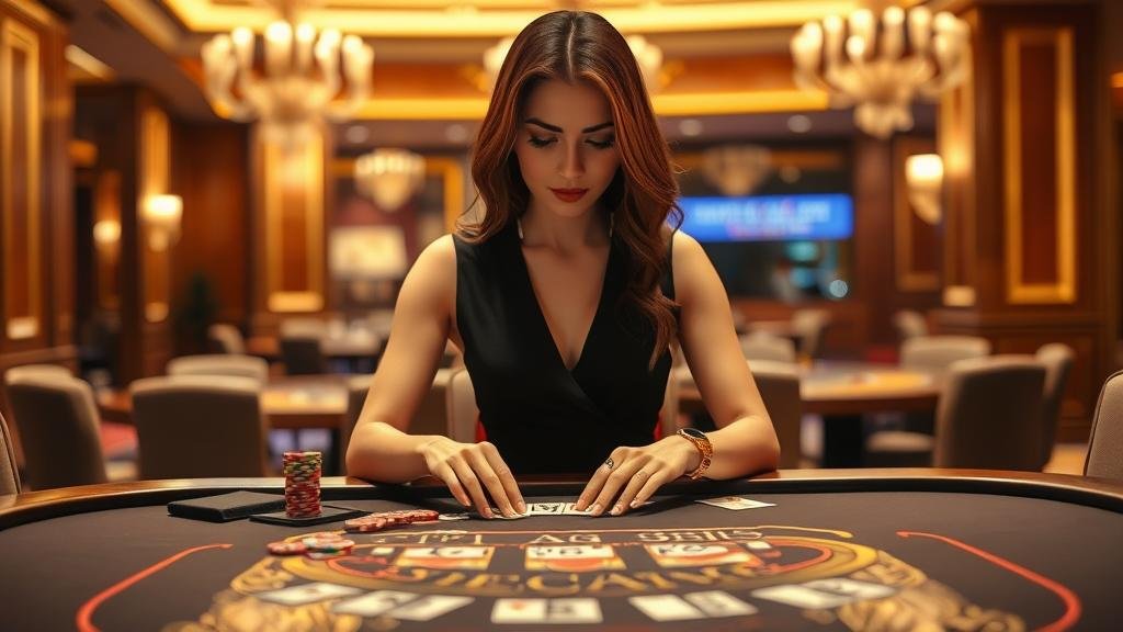 ดีลเลอร์สาวสวยจาก Sexy บาคาร่า