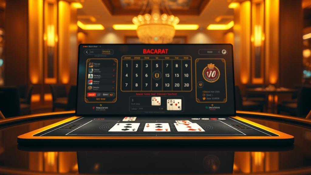 กราฟแสดงเทคนิคการเดินเงินบาคาร่า