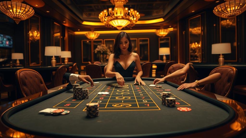 รวมหน้าจอห้องบาคาร่าจากค่ายดัง