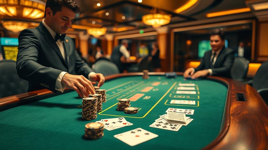 ตัวอย่างการเดินเงินบาคาร่าด้วยสูตร Oscar's Grind