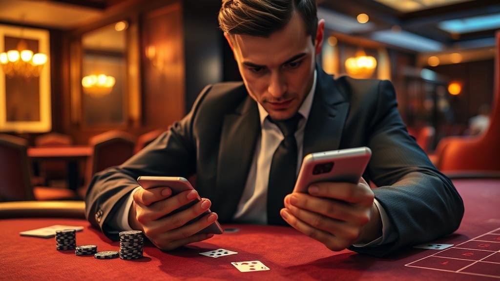 การดูสถิติบาคาร่าสดผ่านแอปบนแท็บเล็ต