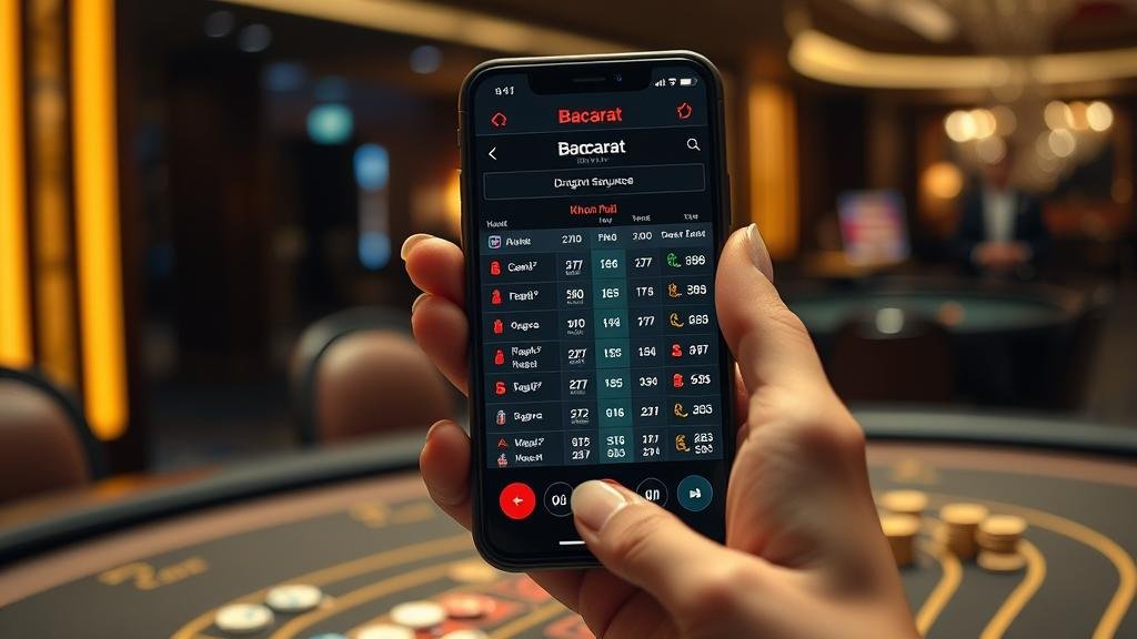 คู่มือวิเคราะห์บาคาร่าบนมือถือ: เทคนิคอ่านไพ่ ฉบับเซียน คุมงบ ยั่งยืน