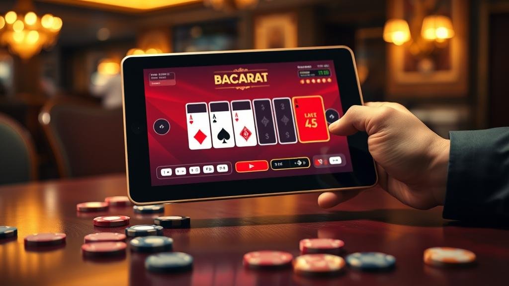 การเล่นบาคาร่าบนสมาร์ทโฟน