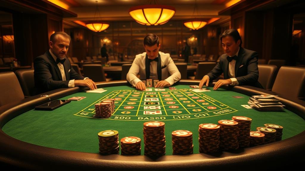 ตัวอย่างเค้าไพ่บาคาร่า