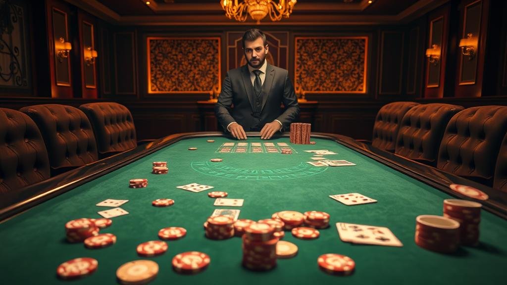 การวางเดิมพันบาคาร่าด้วยชิปคาสิโน