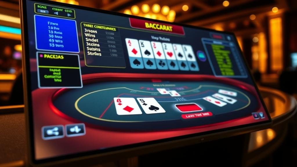 หน้าจอเกมบาคาร่าสดจาก AllBet