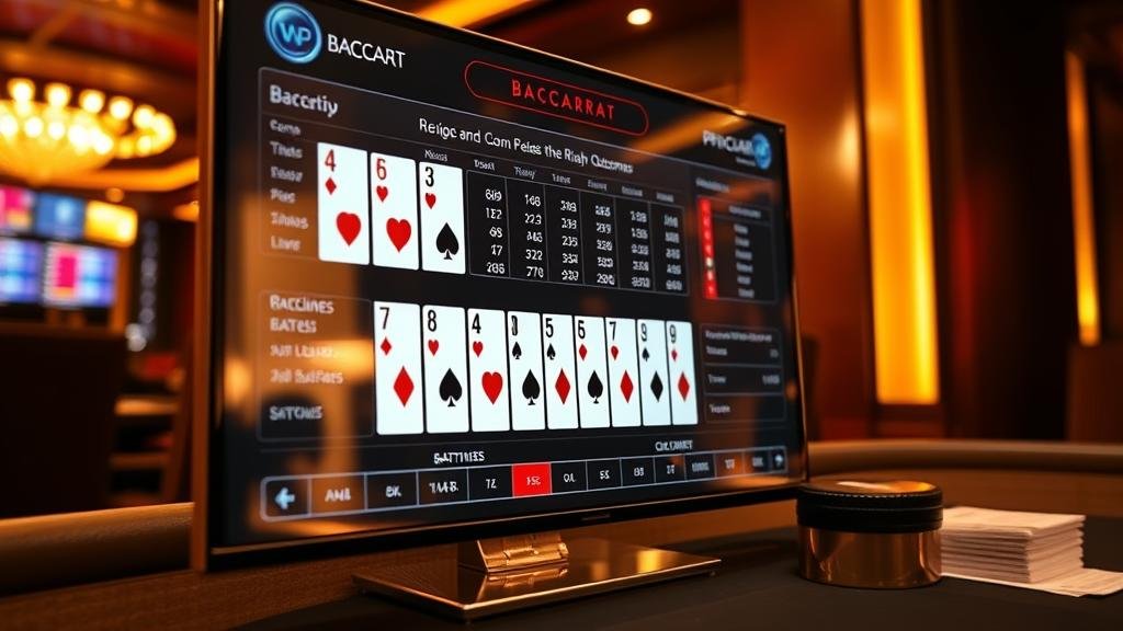 ตารางสถิติเค้าไพ่บาคาร่า