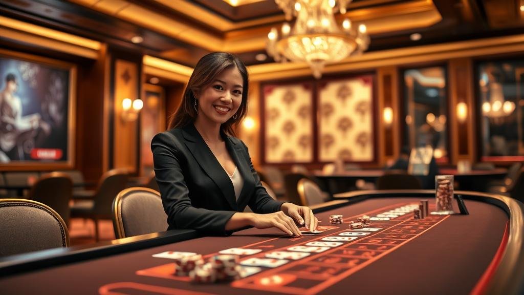 เปรียบเทียบห้องบาคาร่าสดจากค่าย AE, LuckyStreak, BBIN