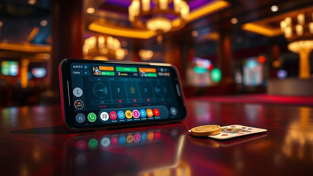 การเล่นบาคาร่าไลฟ์สดบนแท็บเล็ต iPad