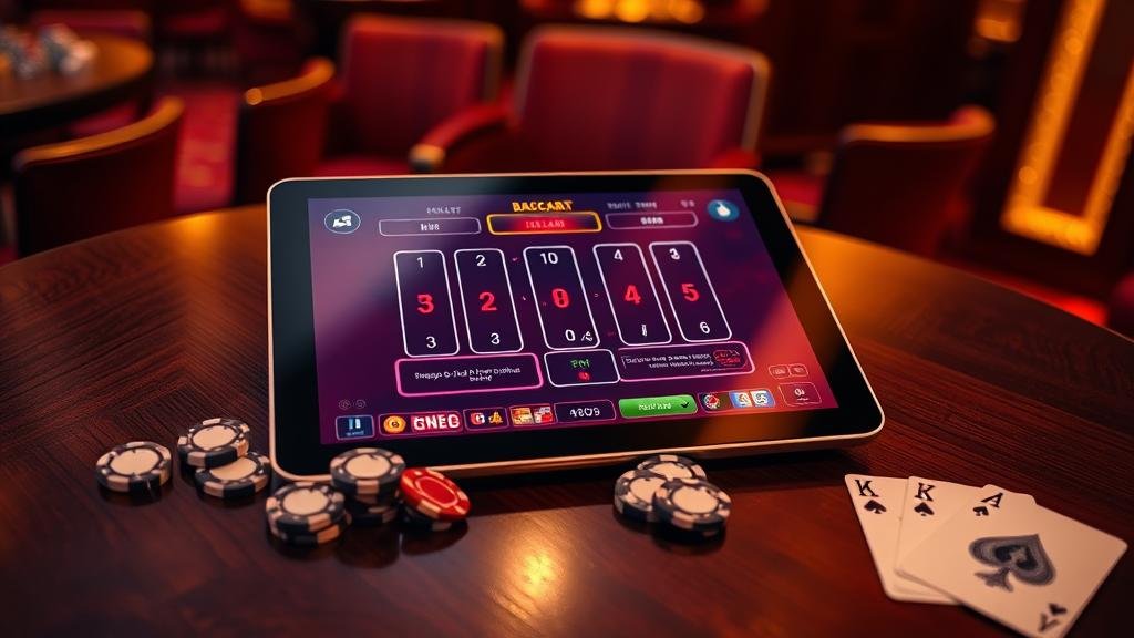 การเล่นบาคาร่าผ่านเบราว์เซอร์บนคอมพิวเตอร์