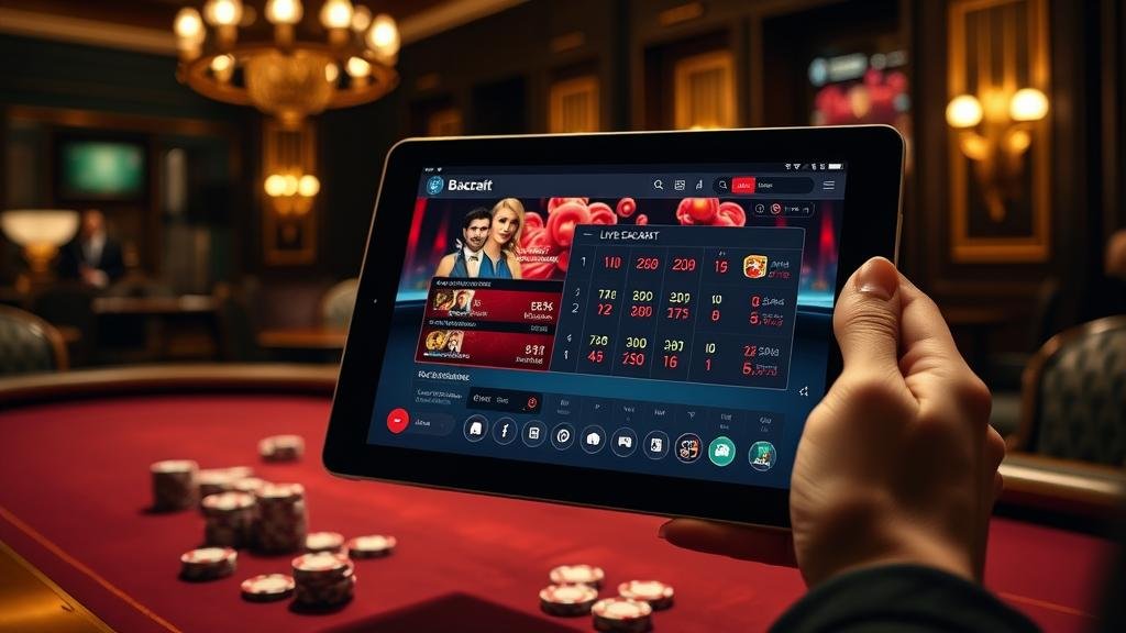 กลยุทธ์บาคาร่าบนแท็บเล็ต