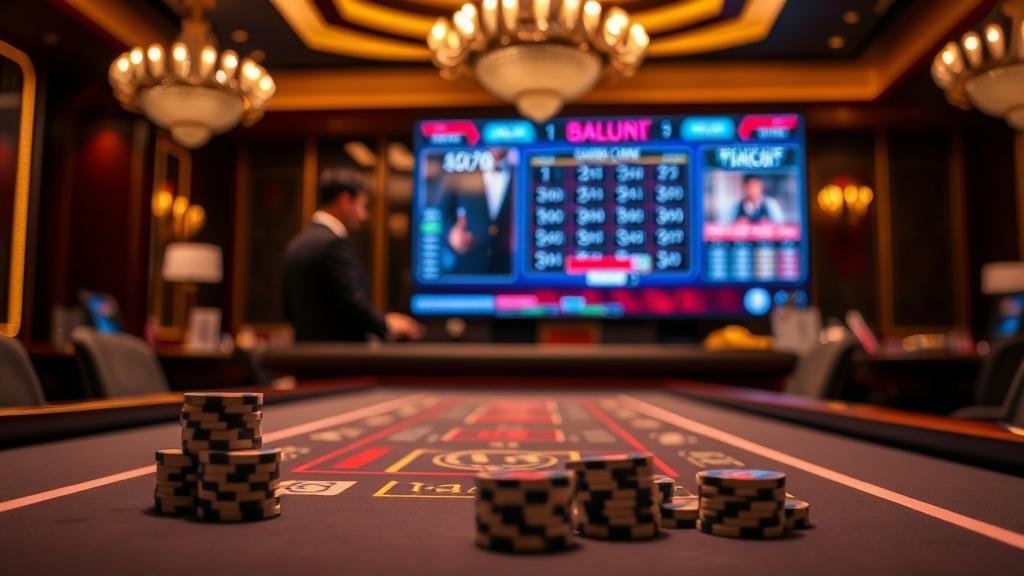 เปรียบเทียบหน้าจอแนวตั้งและแนวนอนของบาคาร่า WM