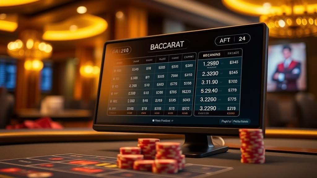 ภาพประกอบเทคนิคการเดินเงินบาคาร่า