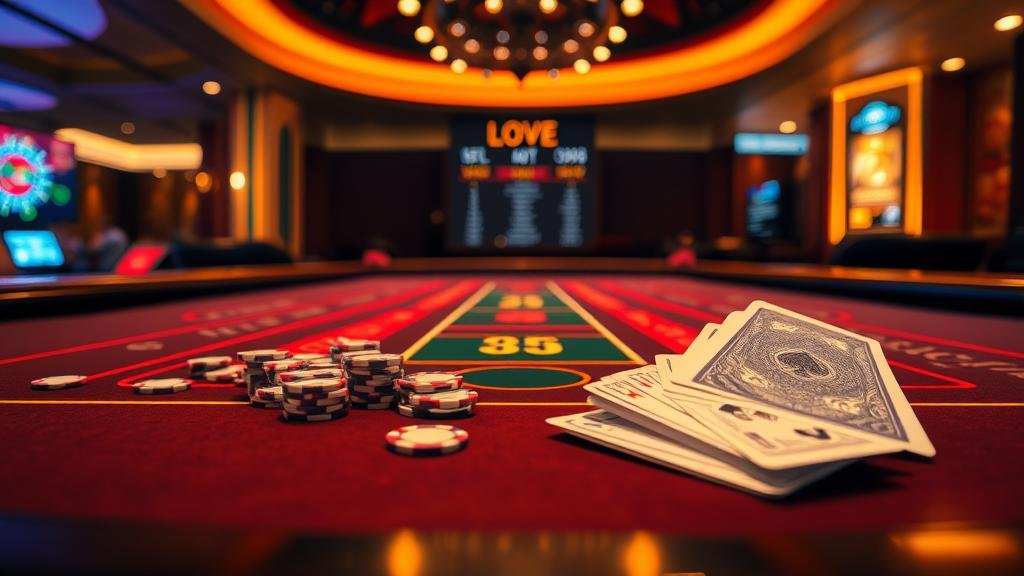 หน้าจอเลือกห้องบาคาร่า XPG