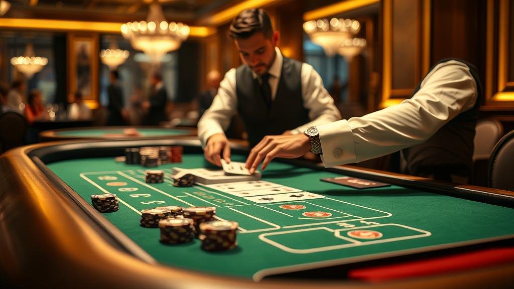 ตารางแสดงเค้าไพ่บาคาร่า