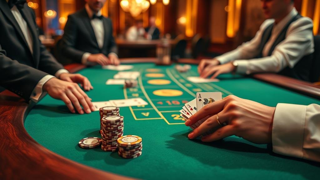 ภาพคนดีใจที่ชนะการเดิมพัน