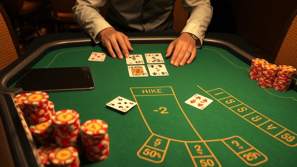 การแจกไพ่บาคาร่าอย่างใกล้ชิด