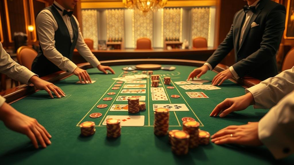 การเลือกเดิมพันในห้องบาคาร่าออนไลน์