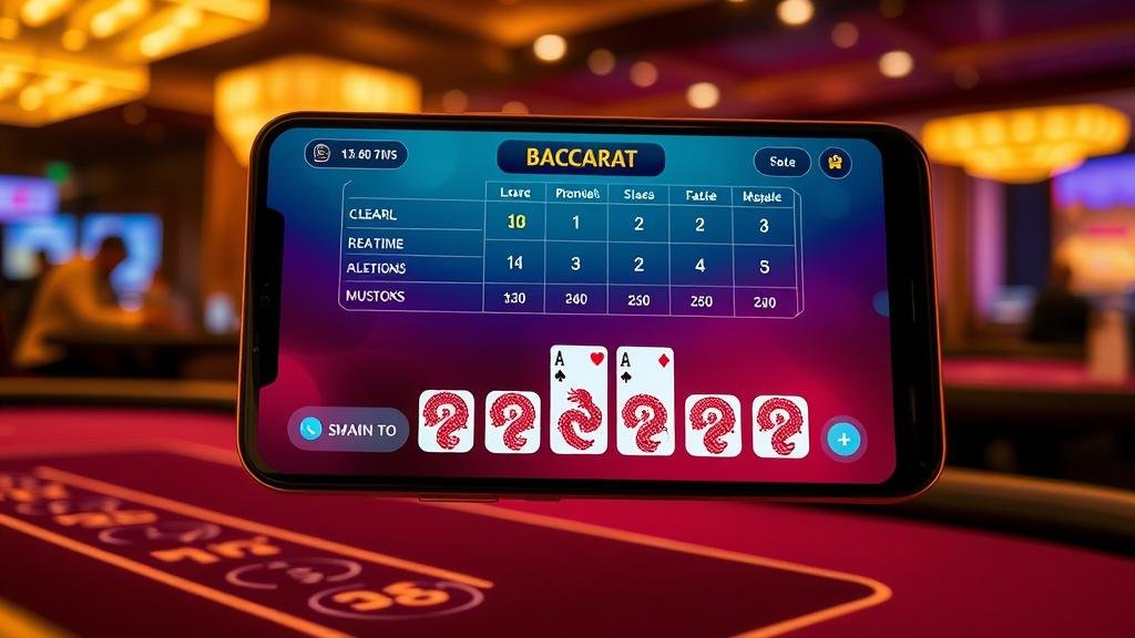 ภาพประกอบกลยุทธ์การเดินเงินแบบ Martingale ในบาคาร่า