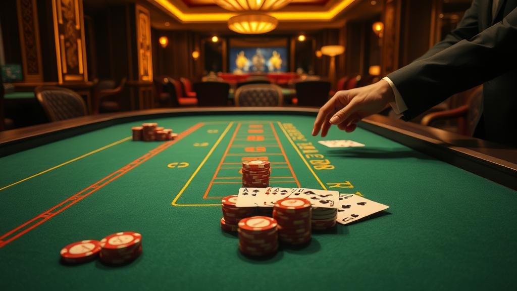 ตัวอย่างรูปแบบไพ่บาคาร่า: มังกรและสลับยาว