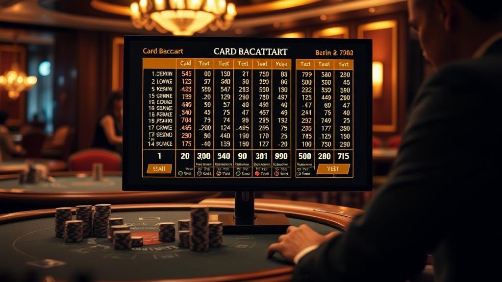 นักพนันมืออาชีพวิเคราะห์เค้าไพ่บาคาร่า