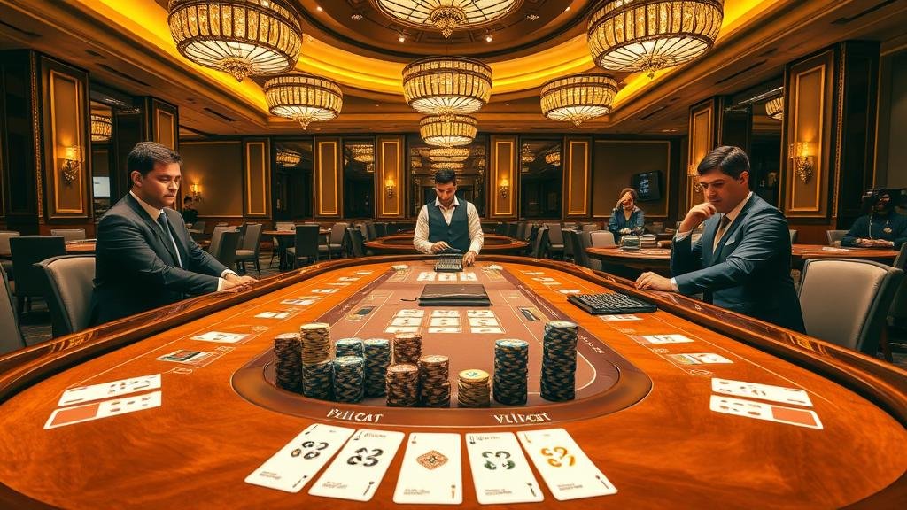 เค้าไพ่บาคาร่า สองตัด