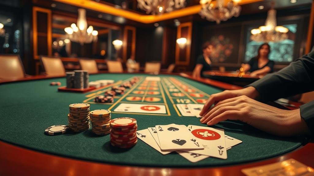 หน้าจอเกมบาคาร่า Vivo พร้อมตารางสถิติ